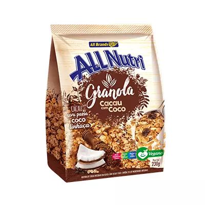 Imagem All Nutri Granola Cacau com Coco