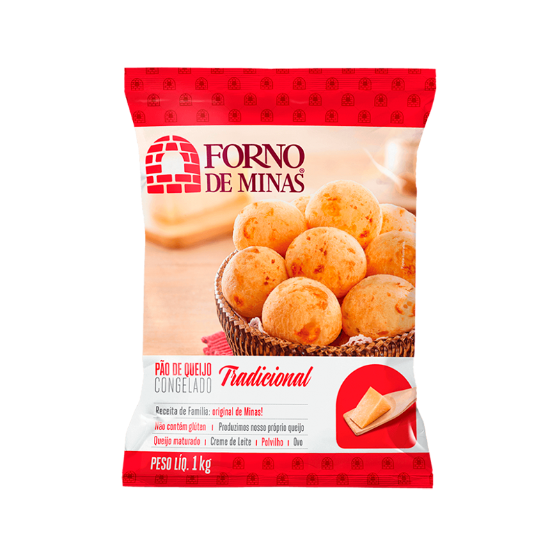 Imagem Pão de queijo tradicional Forno de Minas